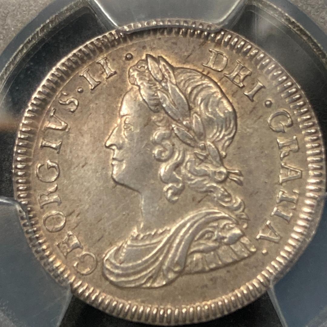 PCGS AU58 イギリス 4ペンス 銀貨 1740年 PCGS AU58 イギリス 4ペンス 銀貨 1740年 - メルカリ