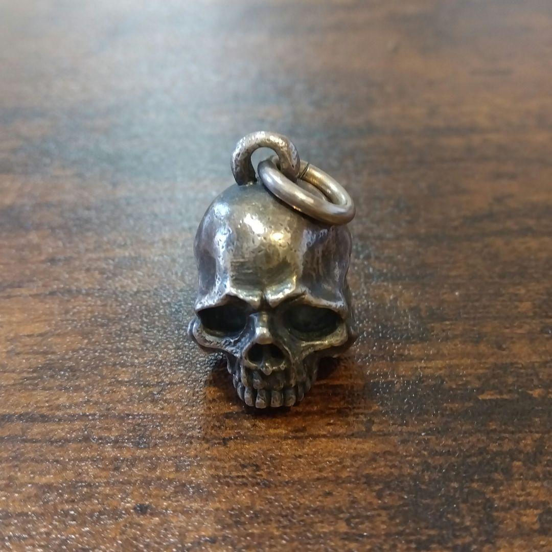 超重量！シルバー925 スカルペンダント