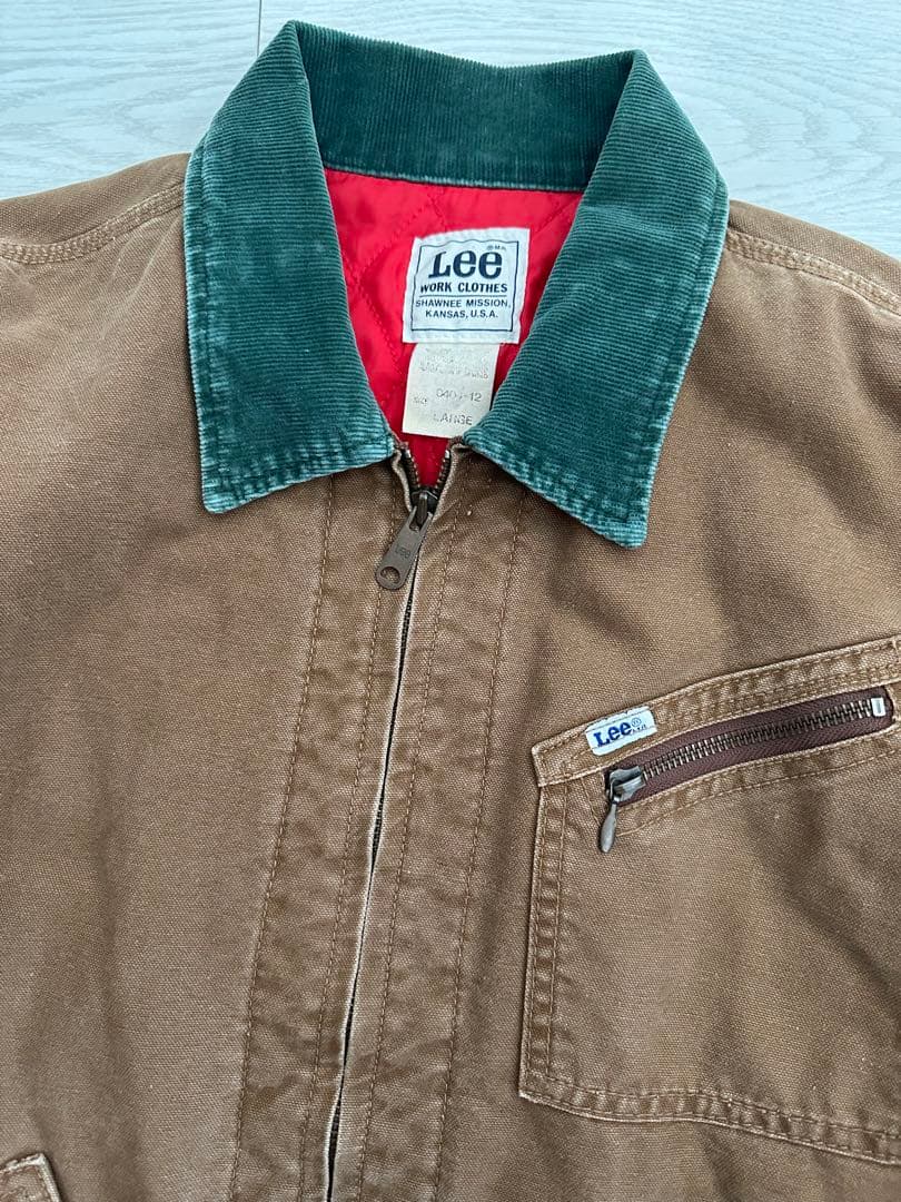 Lee ダック地ワークジャケット