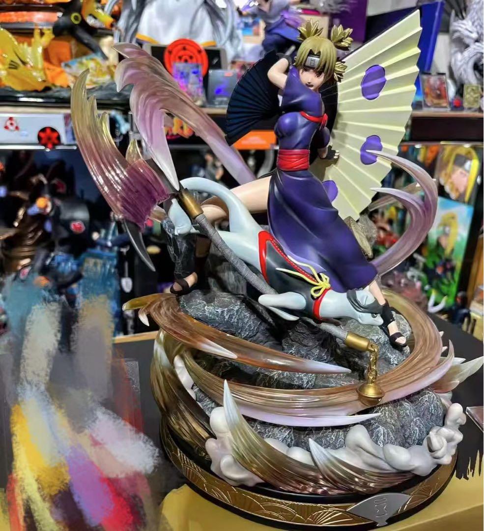 ナルト 奈良テマリ ガレージキット ガレキ スタチュー②