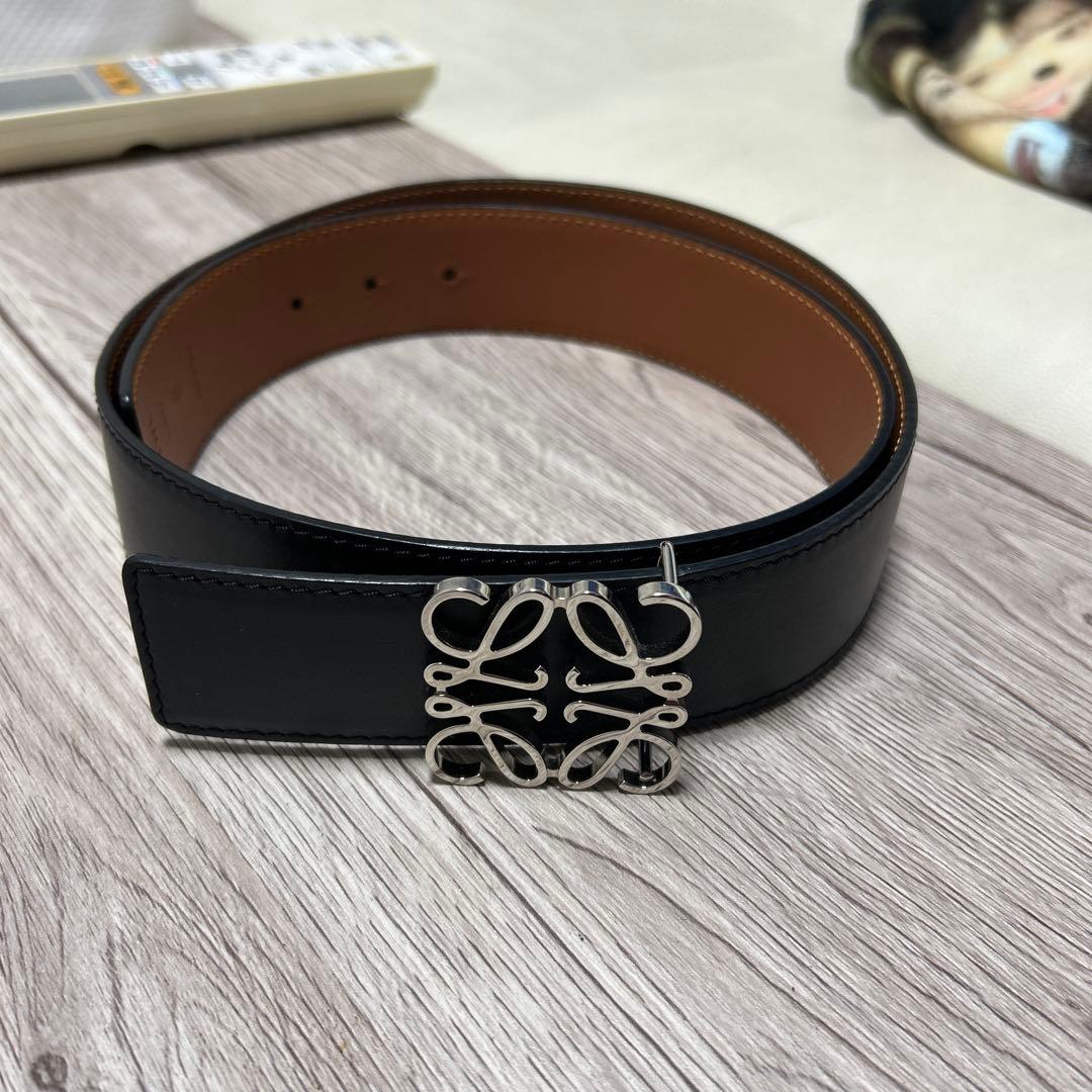 LOEWEベルト LOEWE◇ベルト/レザー/BLK/レディース/181833 : セカンドストリート