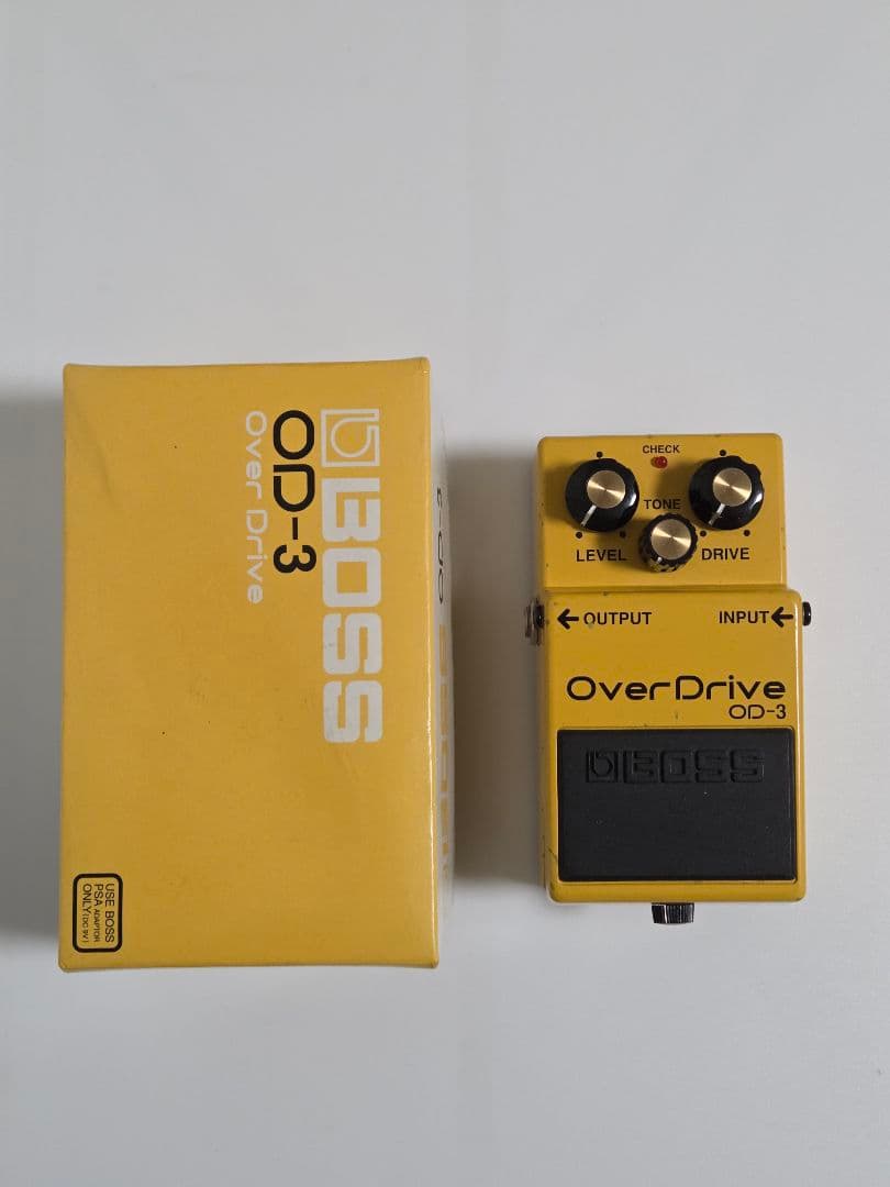 BOSS OD-3 ZKシリアル 初年度初月　初期