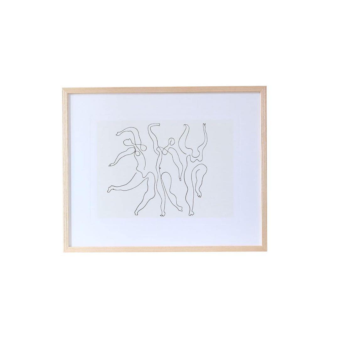 パブロ・ピカソ ダンス　ポスター　シルクスクリーン