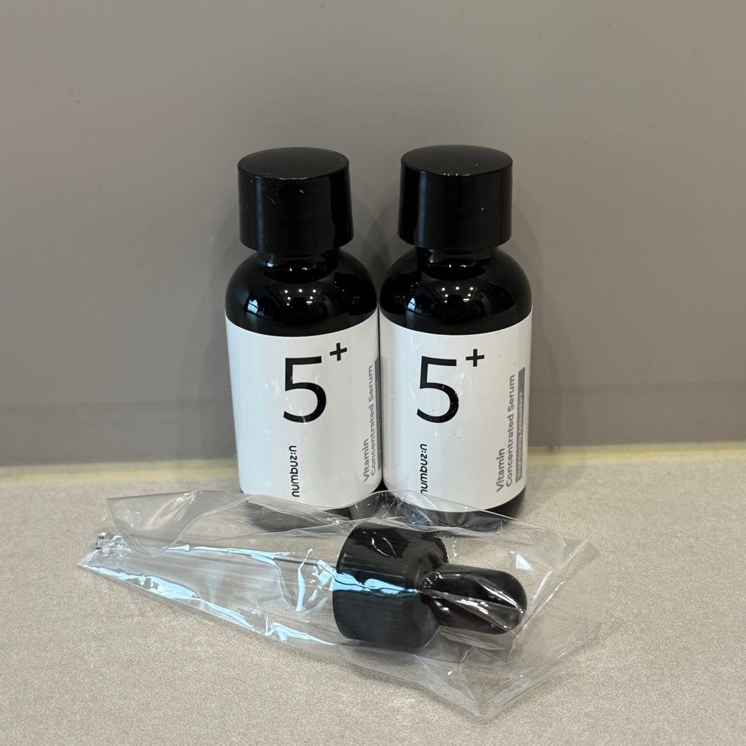 PDRNピンクペプチドアンプル 本体２個リフィル２個＋ナンバーズイン美容液２個 PDRNピンクペプチドアンプル, 30ml, 2個