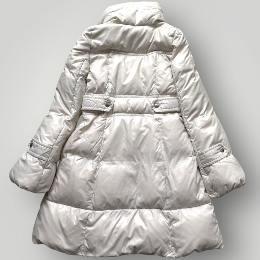 美品 バーバリーブルーレーベル ロング ダウンコート ノバチェック