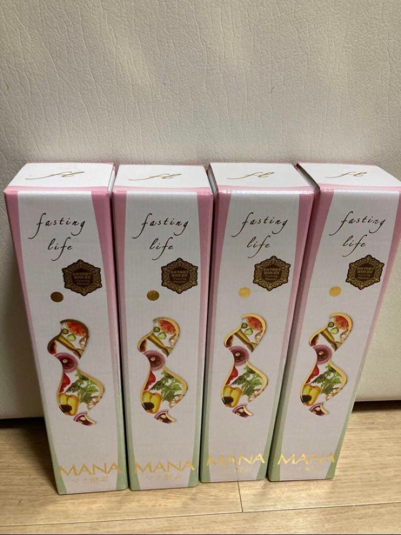 MANAマナ酵素４本　ファスティング　マナ酵素　カラ酵素賞味期限2027年4月