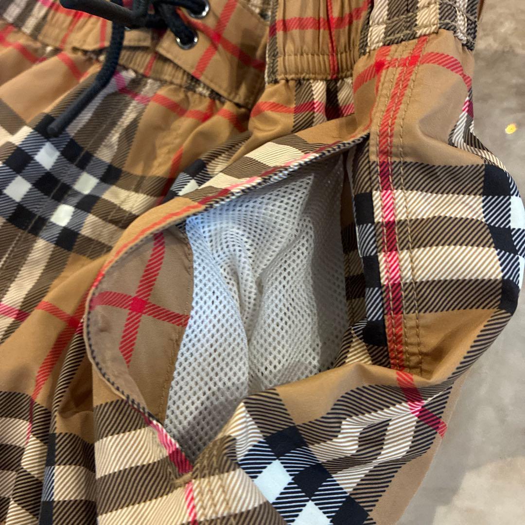 バーバリー ノバチェック スイムパンツ 140cm10Y ハーフパンツ 水着