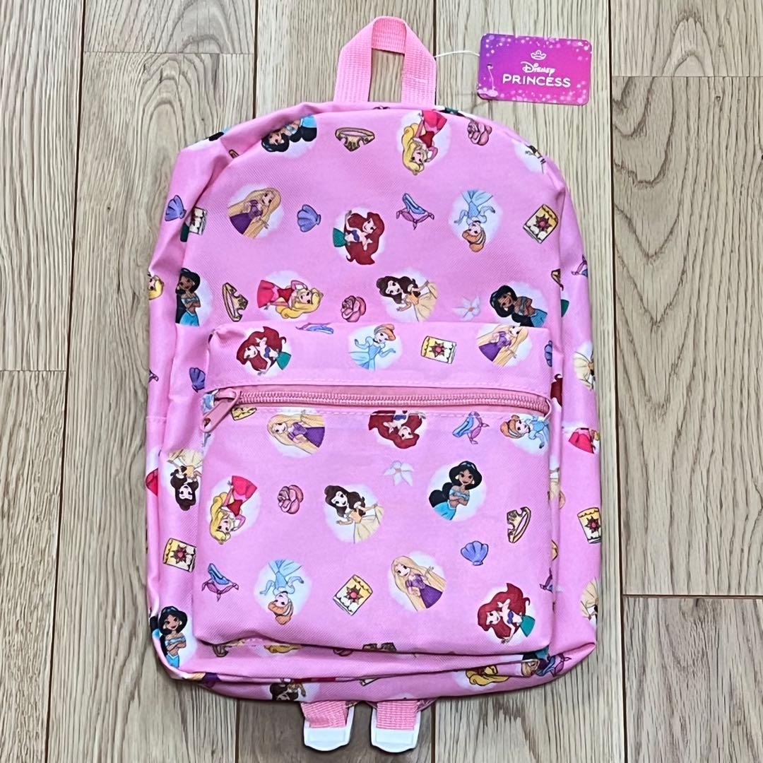 ディズニープリンセス リュック 新品 未使用 バッグ ピンク - メルカリ