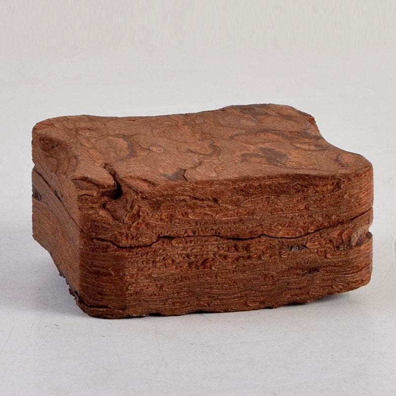 茶道具 松皮香合 表千家 十二代 宗左（惺斎）花押 共箱 V 8834 - メルカリ