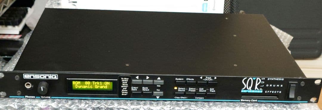 Ensoniq SQ-R plus 32voice　シンセモジュール