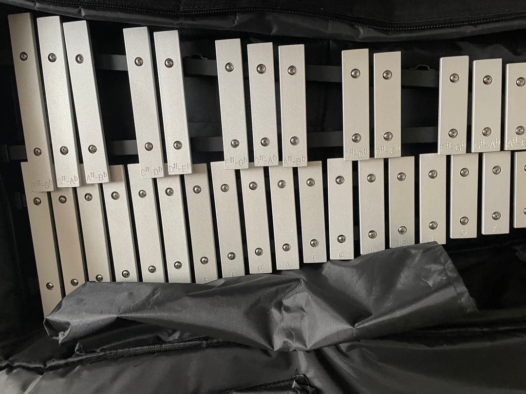 Pearl グロッケンシュピール 鉄琴 PK-900CB ケース スタンド