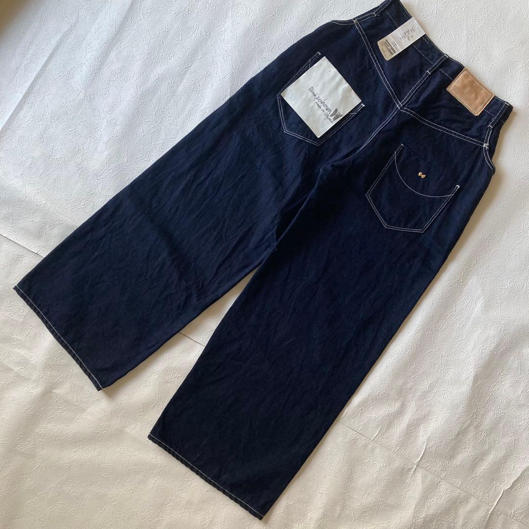 mina perhonen ミナペルホネン always ワイドデニム 34 - メルカリ