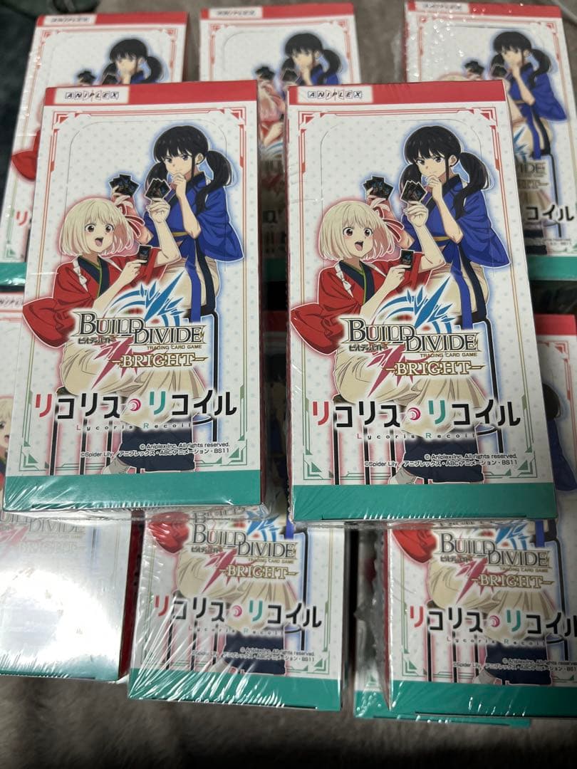 ビルディバイド -ブライト- ブースターパック リコリス・リコイル 14box Products Tagged 
