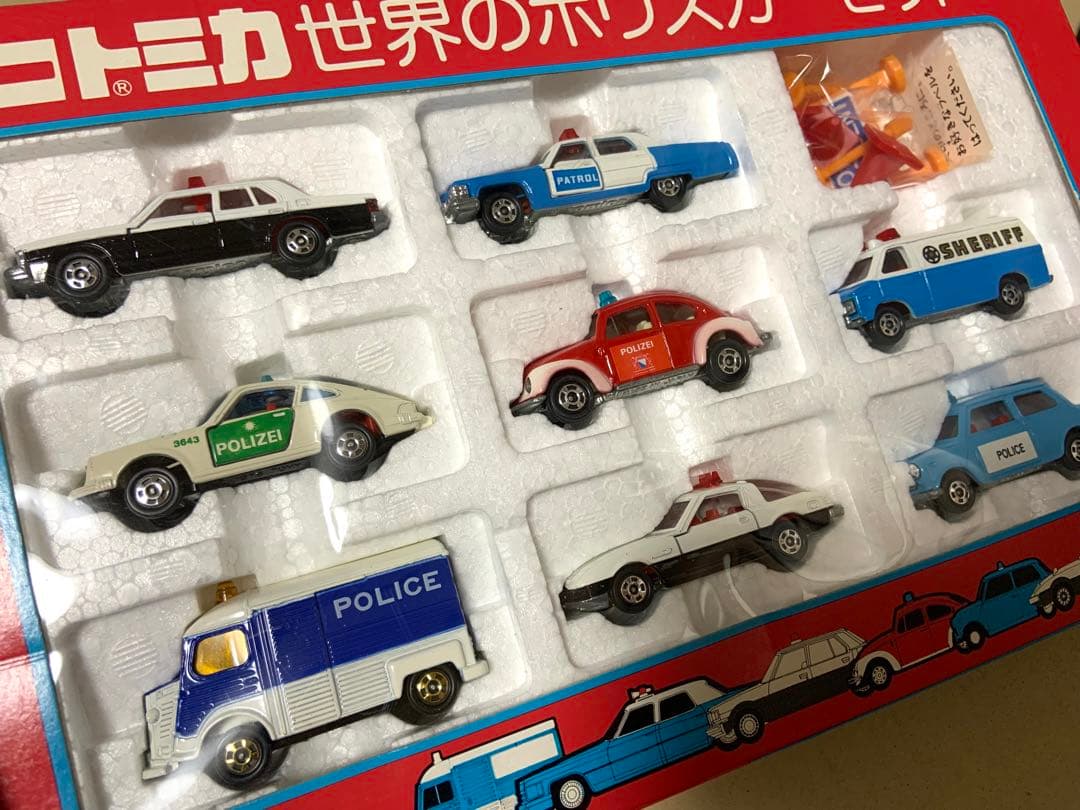 トミカ 世界のポリスカーセット 日本製 - メルカリ