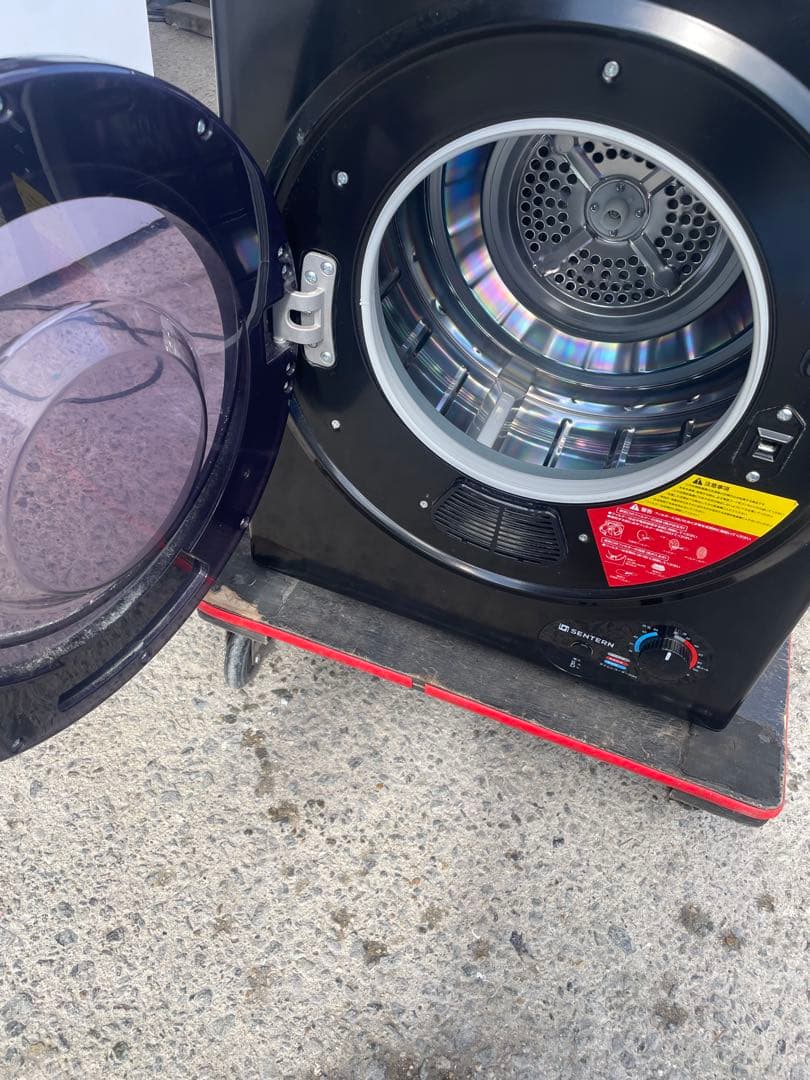 極美品/2022年製】小型衣類乾燥機 3kg SENTERN 工事不要ブラック