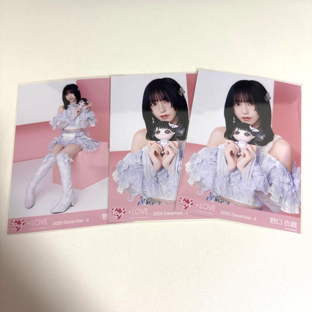 LOVE 野口衣織 生写真 モーリーファンタジー セミコンプ - メルカリ