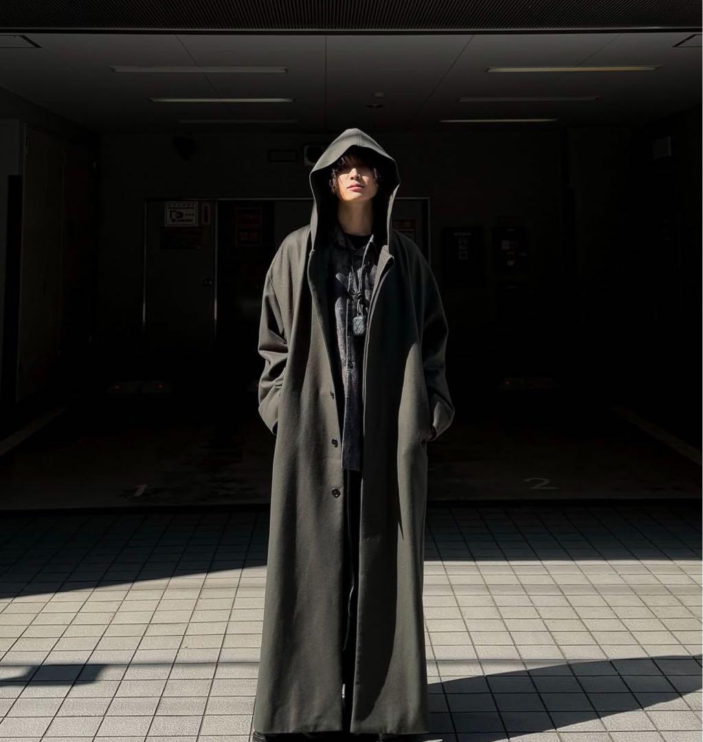 juha EXTREME OVER HOODED COAT BLACK - メルカリ