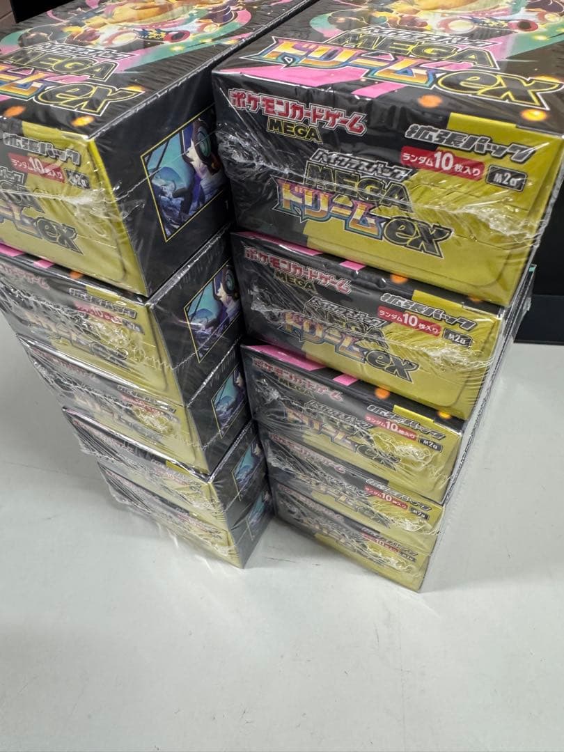 ポケモンカード MEGAドリームex 10BOX シュリンク付き