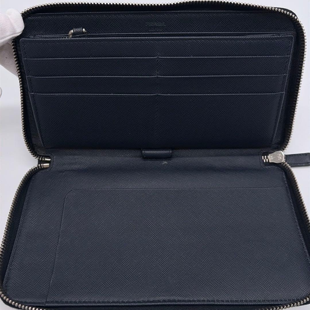 プラダ PRADA プラダ 長財布 オーガナイザー サフィアーノレザー ロゴ