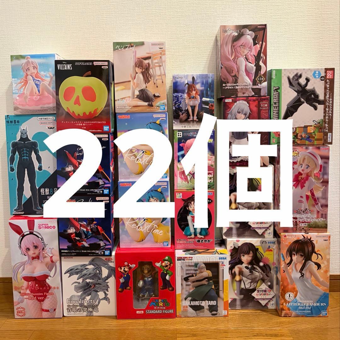 プライズ　フィギュア　22個セット　まとめ売り 最新人気アニメ プライズフィギュア まとめ売り 20点セット - メルカリ