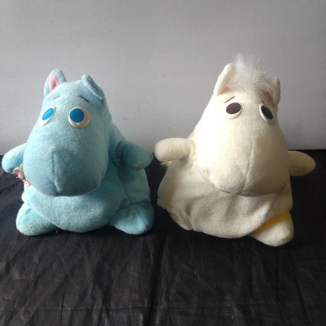 ムーミン とムーミンママとフローレンのぬいぐるみ3セット （昭和