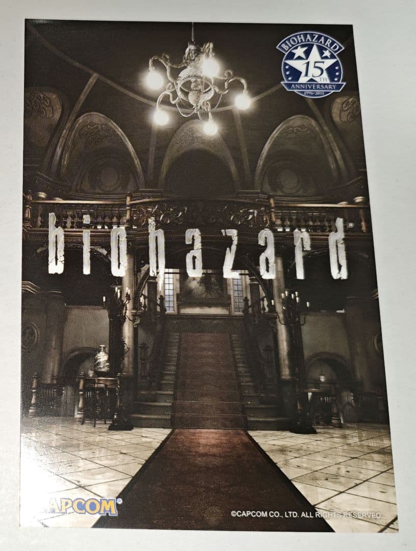 BIOHAZARD バイオハザード ポストカード その3 特典 15周年 BIOHAZARD バイオハザード ポストカード その3 特典 15周年 BIOHAZARD