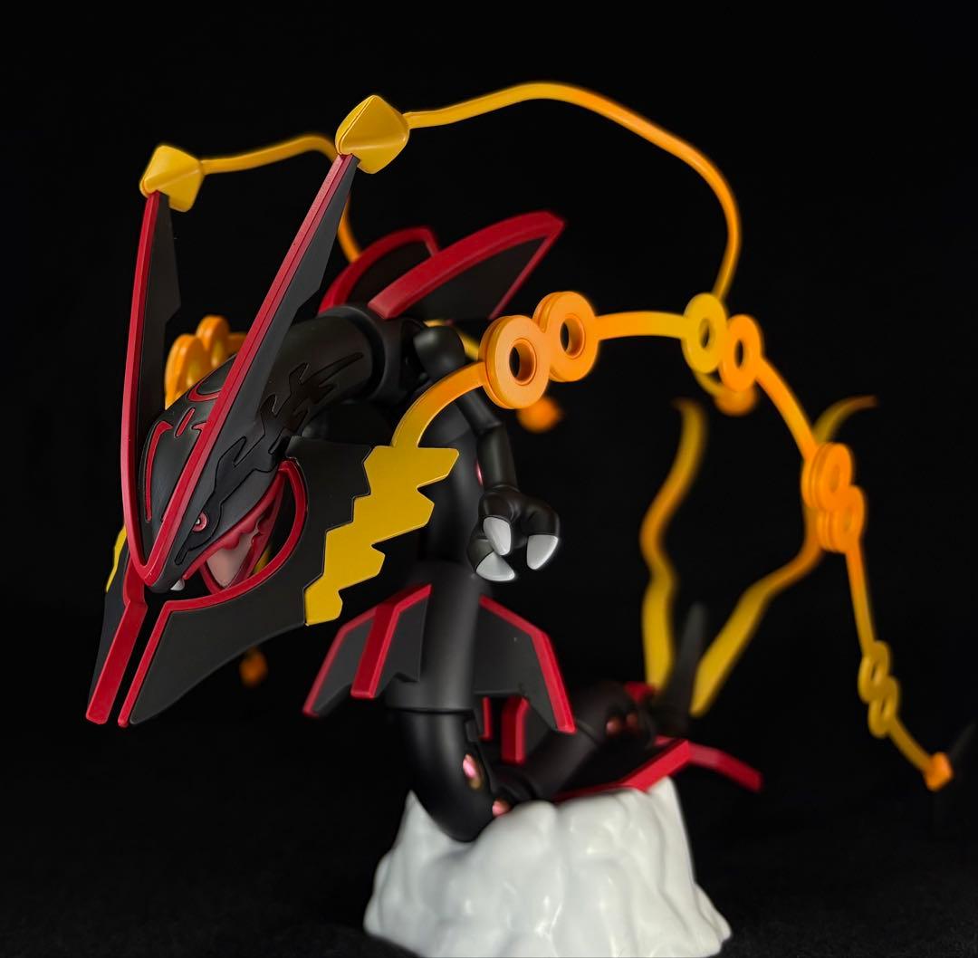 ポケプラ メガレックウザ 色違い 塗装完成品 ポケプラ メガレックウザ 色違い 全塗装 完成品 - メルカリ