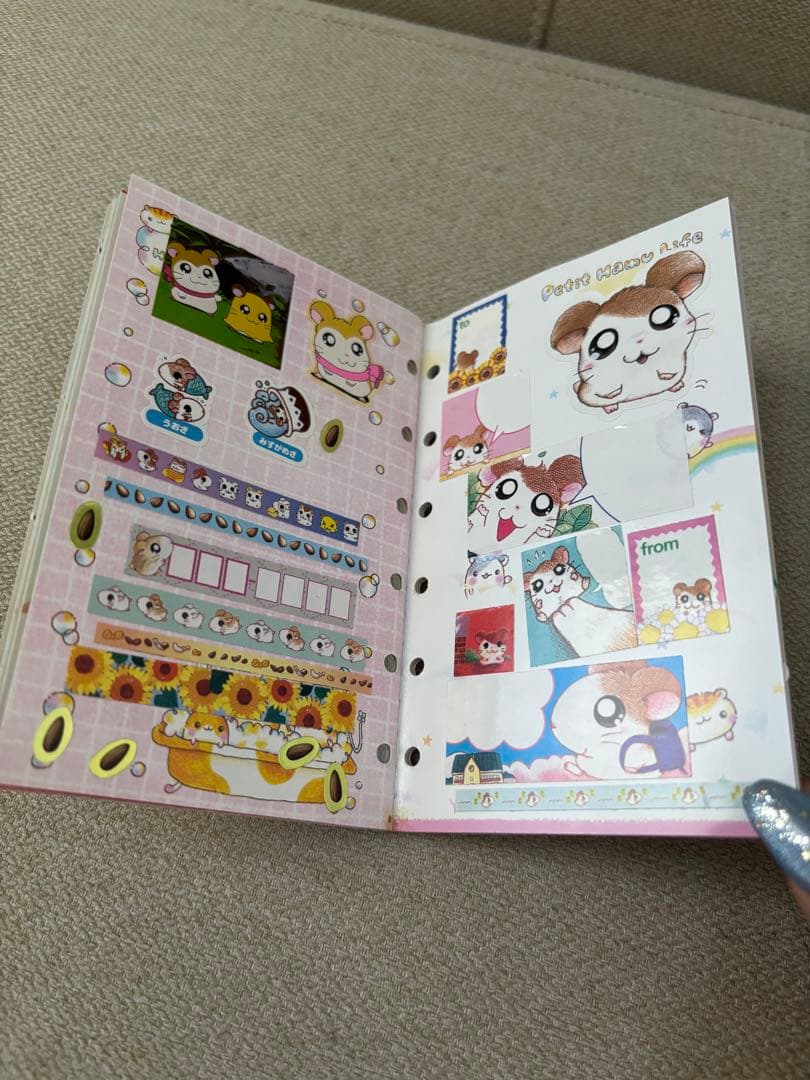 平成レトロ シールブック シール帳 ハムスター 当時品 クーリア - メルカリ