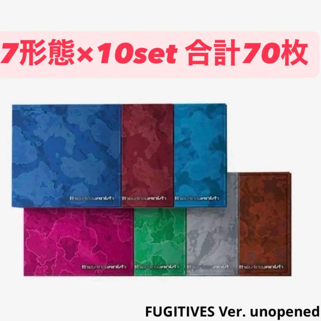 未開封enhypen VANISH FUGITIVES 7形態×10set70枚 ENHYPEN THESIN VANISH FUGITIVES 7形態×2セット - メルカリ