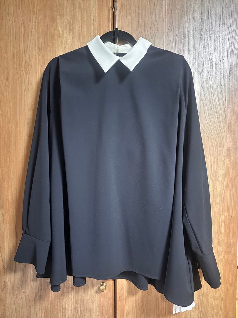 カデュネ 襟付き ブラウス 川上桃子さんとCADUNEのコラボ 38 M - メルカリ