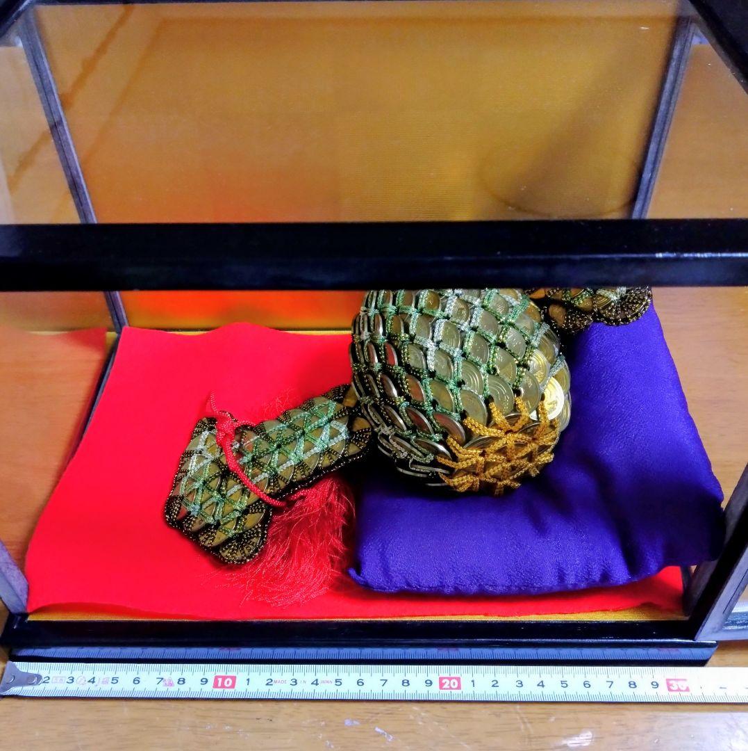 5円玉で作製された打ち出の小槌 ケース付き - メルカリ