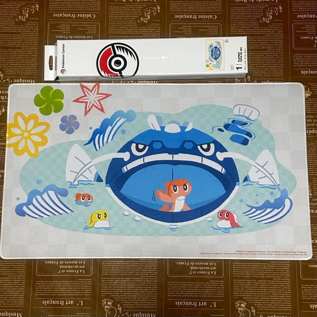 【 海外限定品！ 】シャリタツ & ヘイラッシャ ポケモン プレイマット セール品） 海外ポケモンセンター限定 ヘイラッシャー&シャリタツ