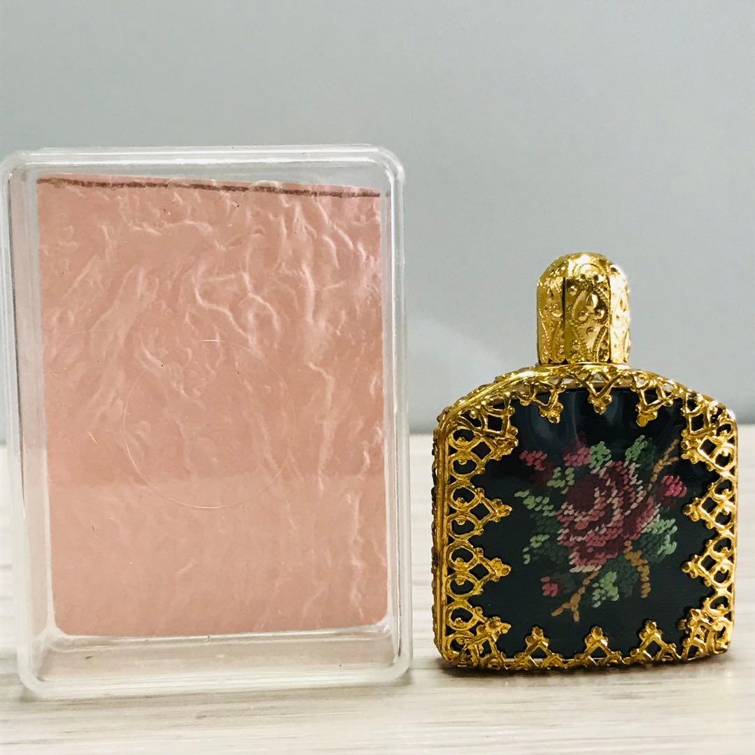 アンティーク プチポワン 香水瓶