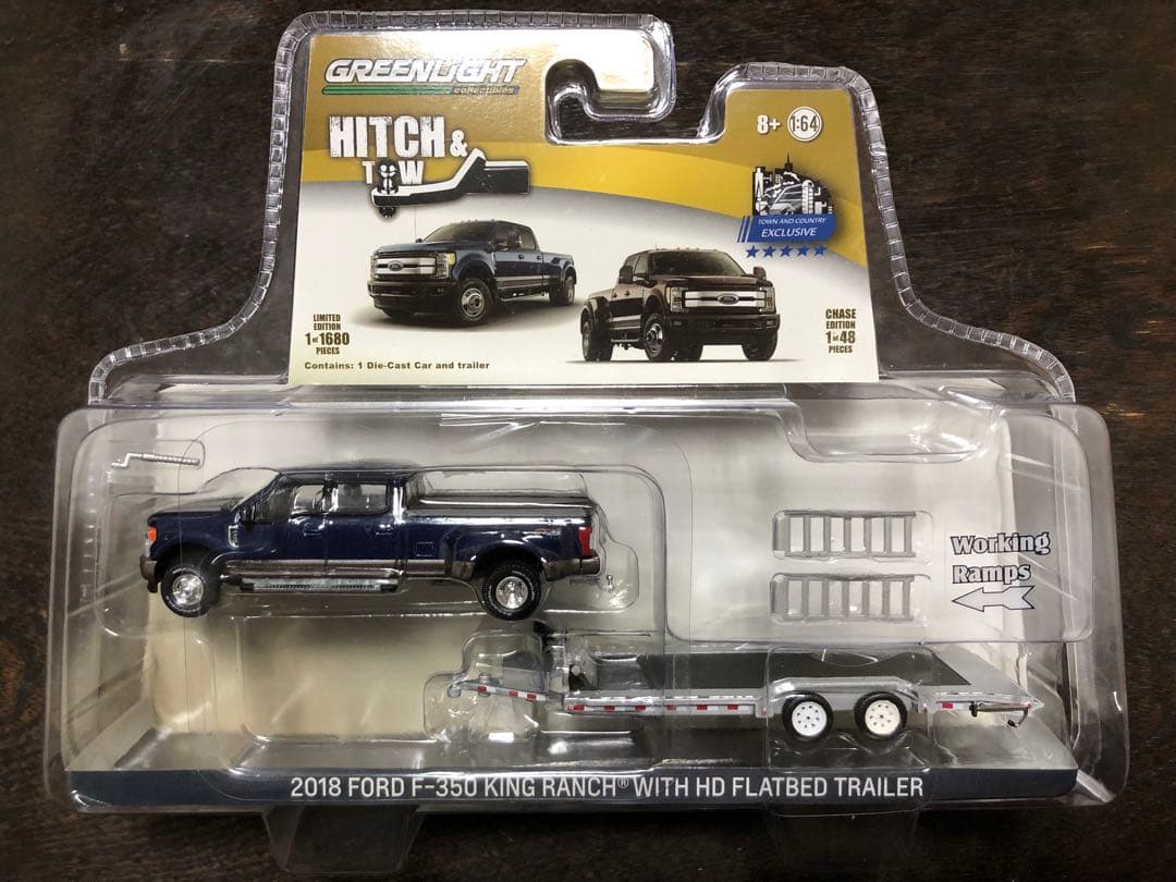 グリーンライト 1/64 2018 FORD F-350 KING RANCH