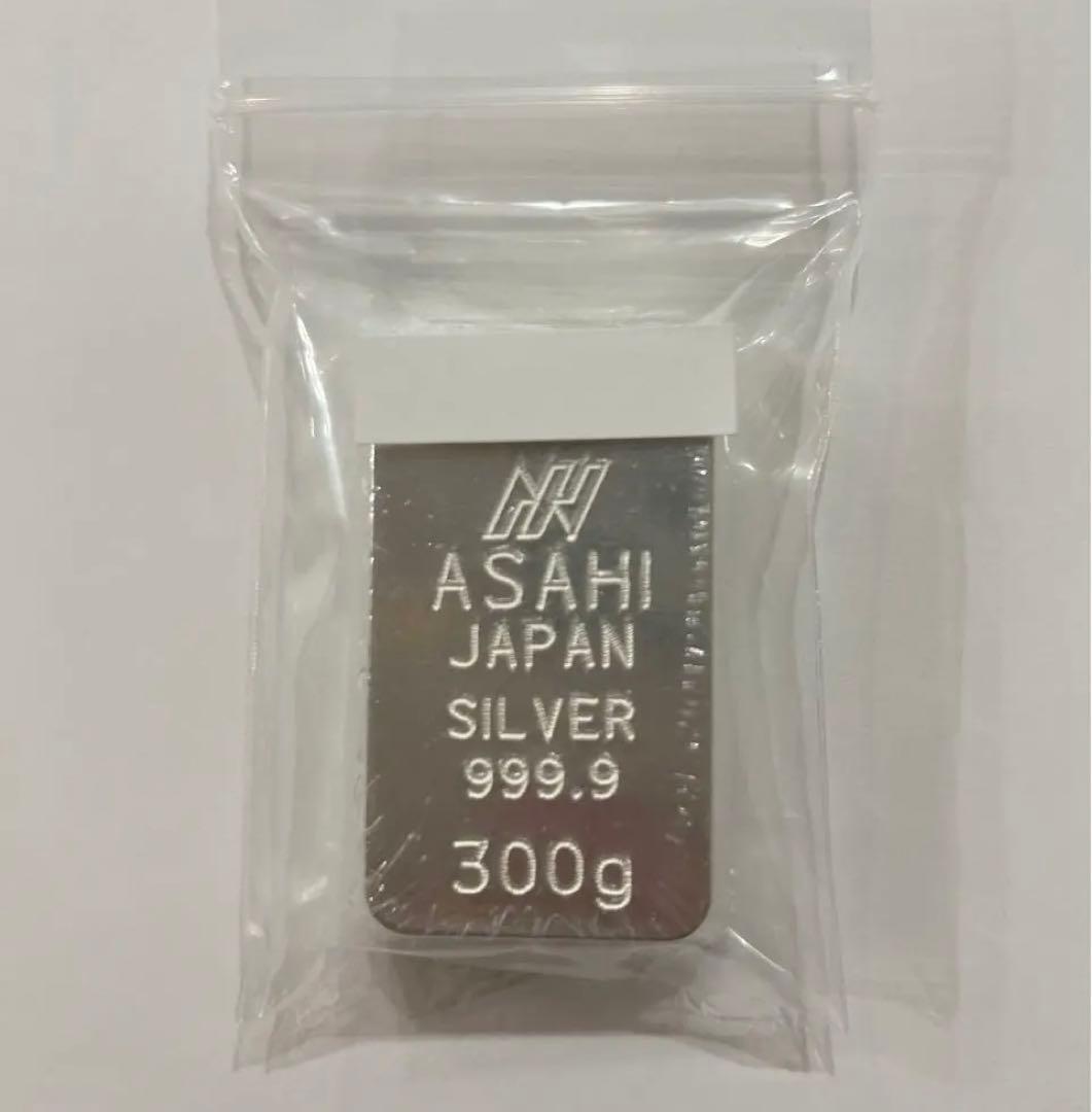 アサヒメタルファイン 銀地金 純銀 インゴット 300g 注意事項をお読み下さい 銀300gバー｜ASAHI Online Store