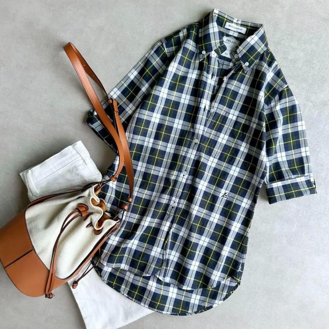 新品】MADISONBLUE チェック柄シャツ