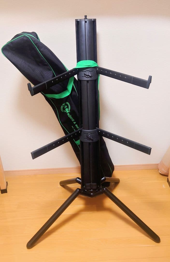 K&M キーボードスタンド 二段　SPIDER PRO