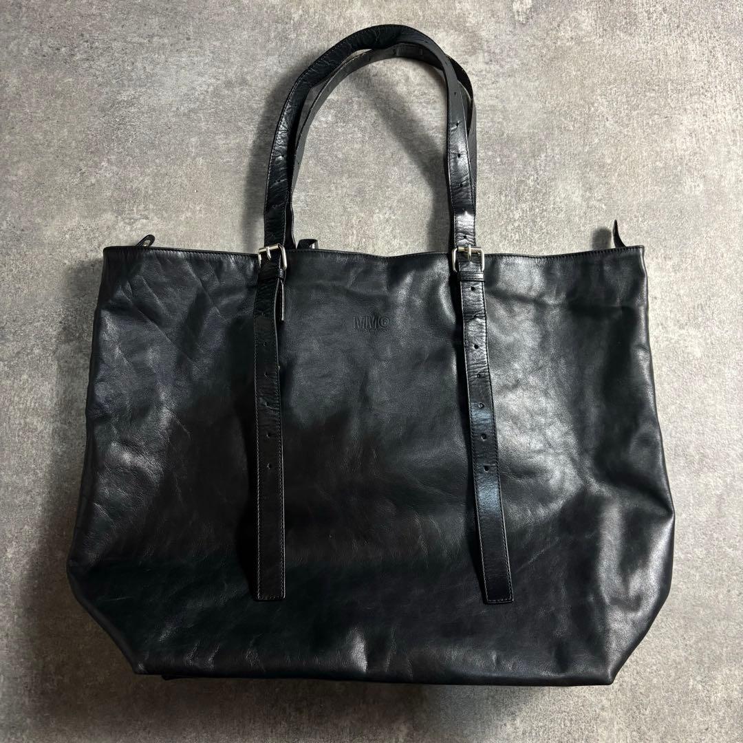 MM6 Maison Margiela トートバッグ レザー - メルカリ