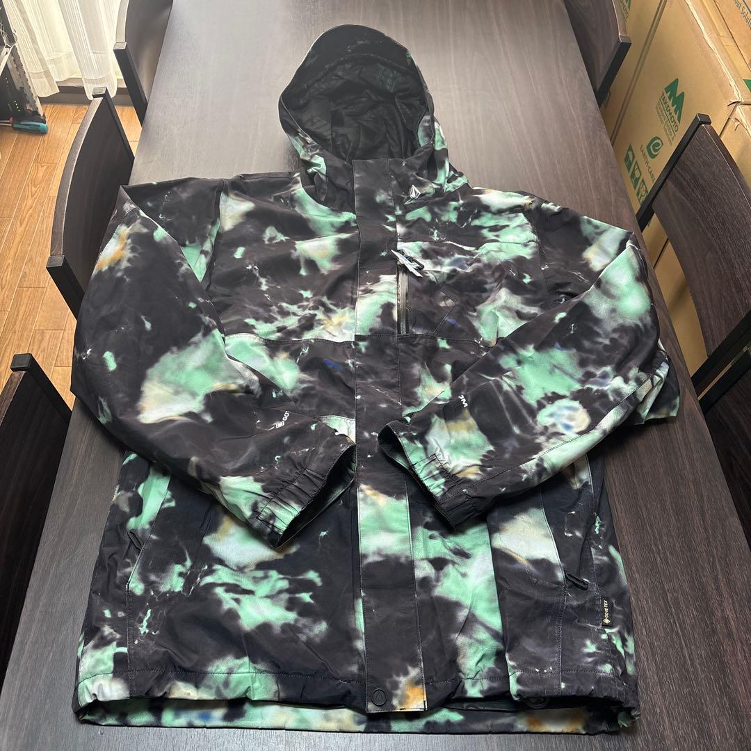 Volcom スノーボードジャケット タイダイ柄　ボルコム