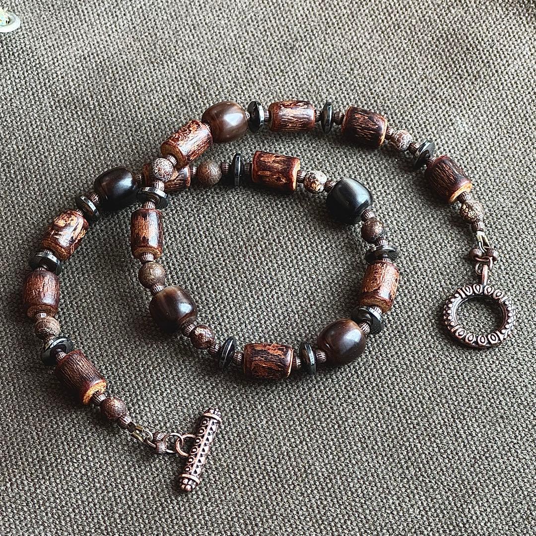 インディアンジュエリー　ナバホ　ビンテージ　ネックレス兼用ブレスレット