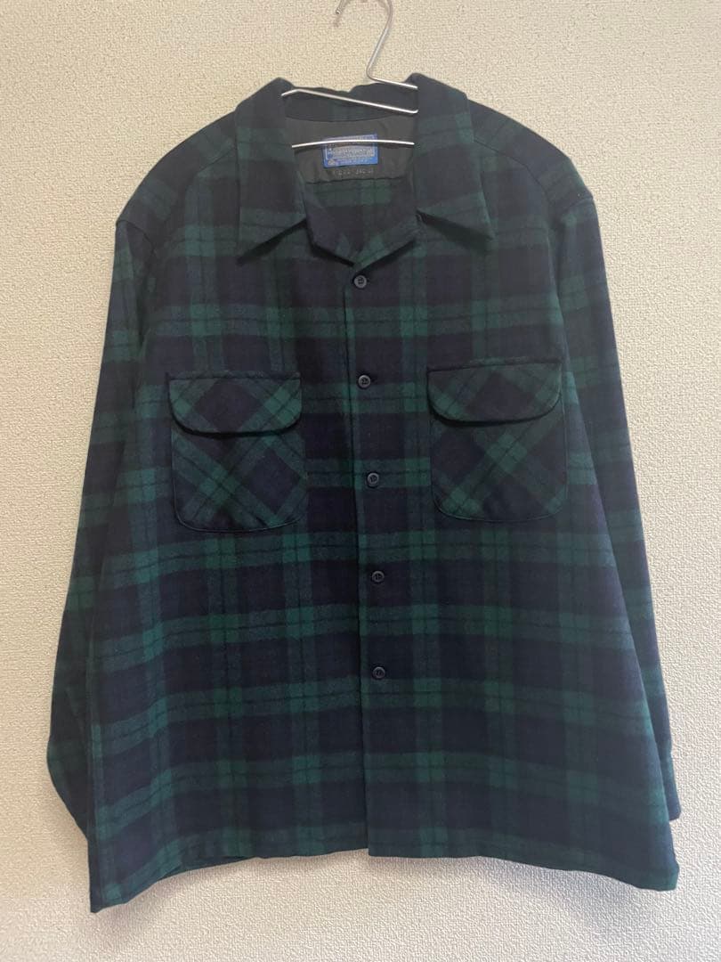 極美品 70s ペンドルトン ブラックウォッチ XL ボードシャツ ビンテージ