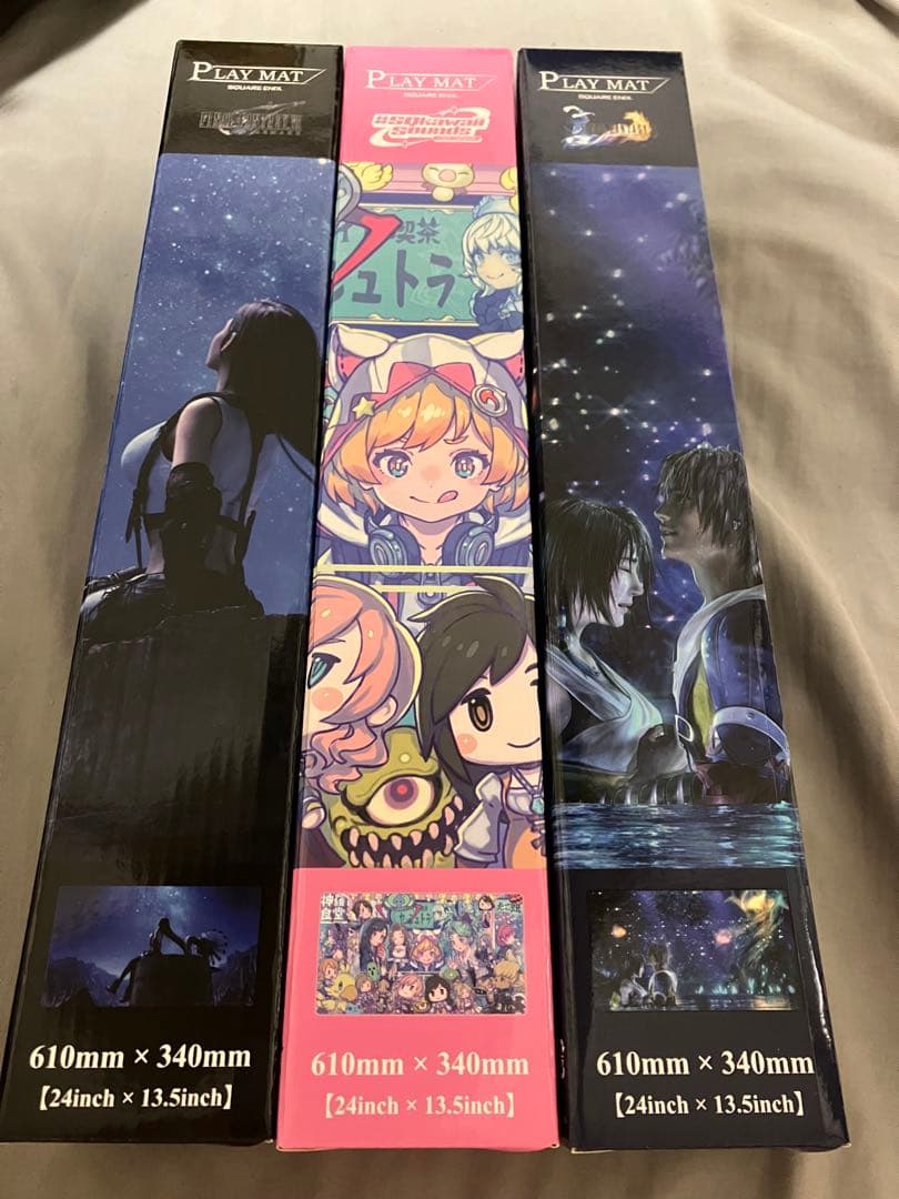 【最安値】ファイナルファンタジー FF プレイマット　３点セット