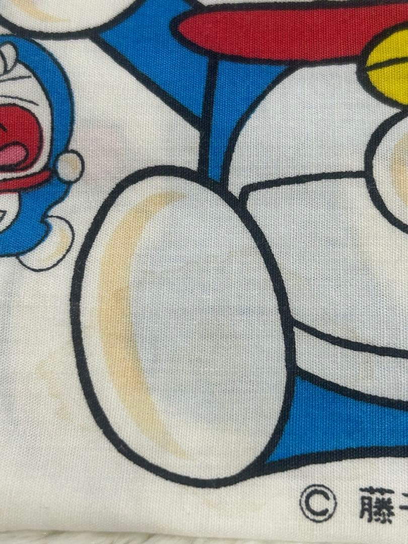超レア品☆約50年前？ドラえもん 枕カバー 難あり昭和レトロ 藤子