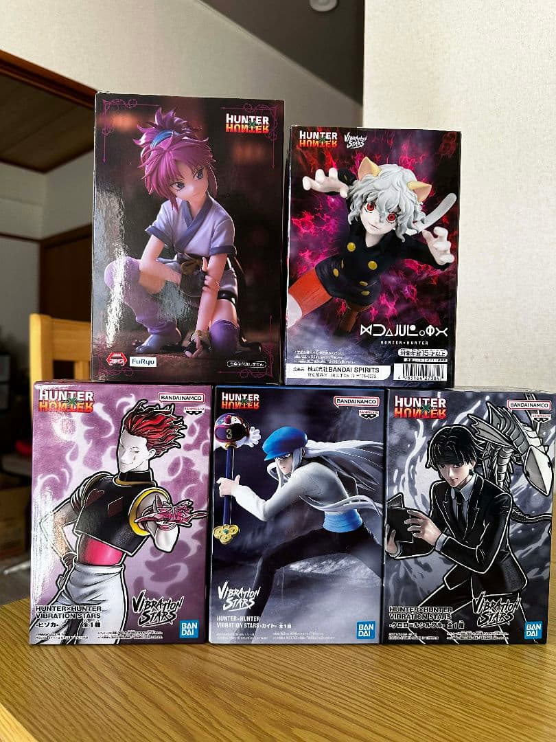HUNTER HUNTER Vibration Stars 5体セット