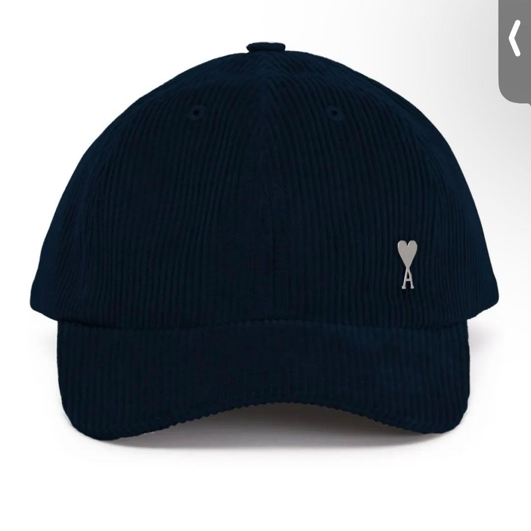 ami アミパリス　キャップ　コーデュロイ