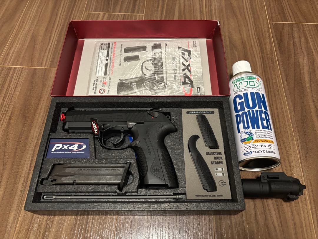 東京マルイPX4 ガスガン ブラック - メルカリ