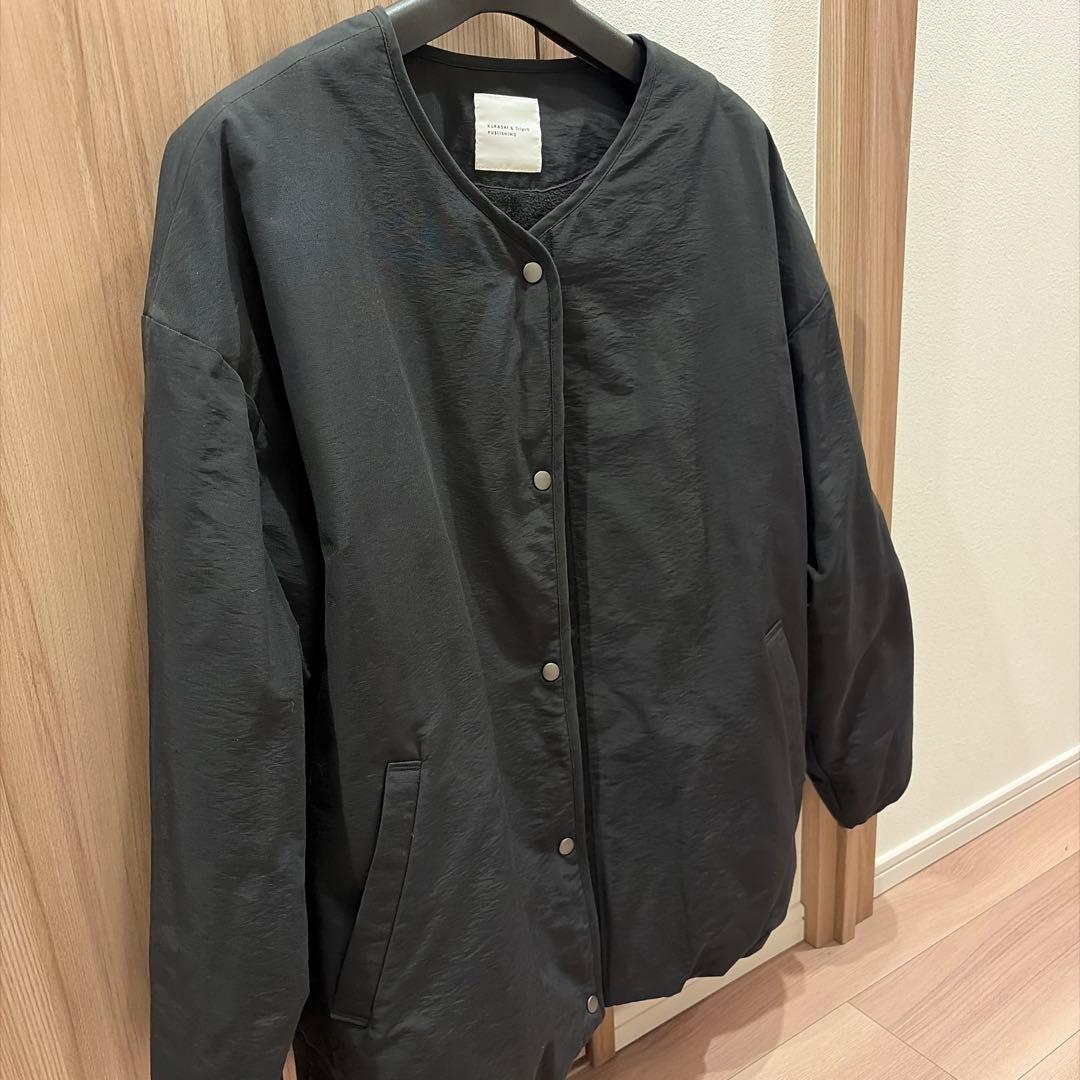 北欧、暮らしの道具店 ふんわり軽くてあったかい 洗えるショート丈コート