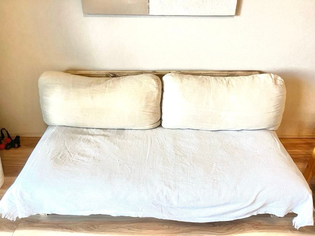 unico ウニコ LANAラナ 2.5人掛け アイボリー - メルカリ