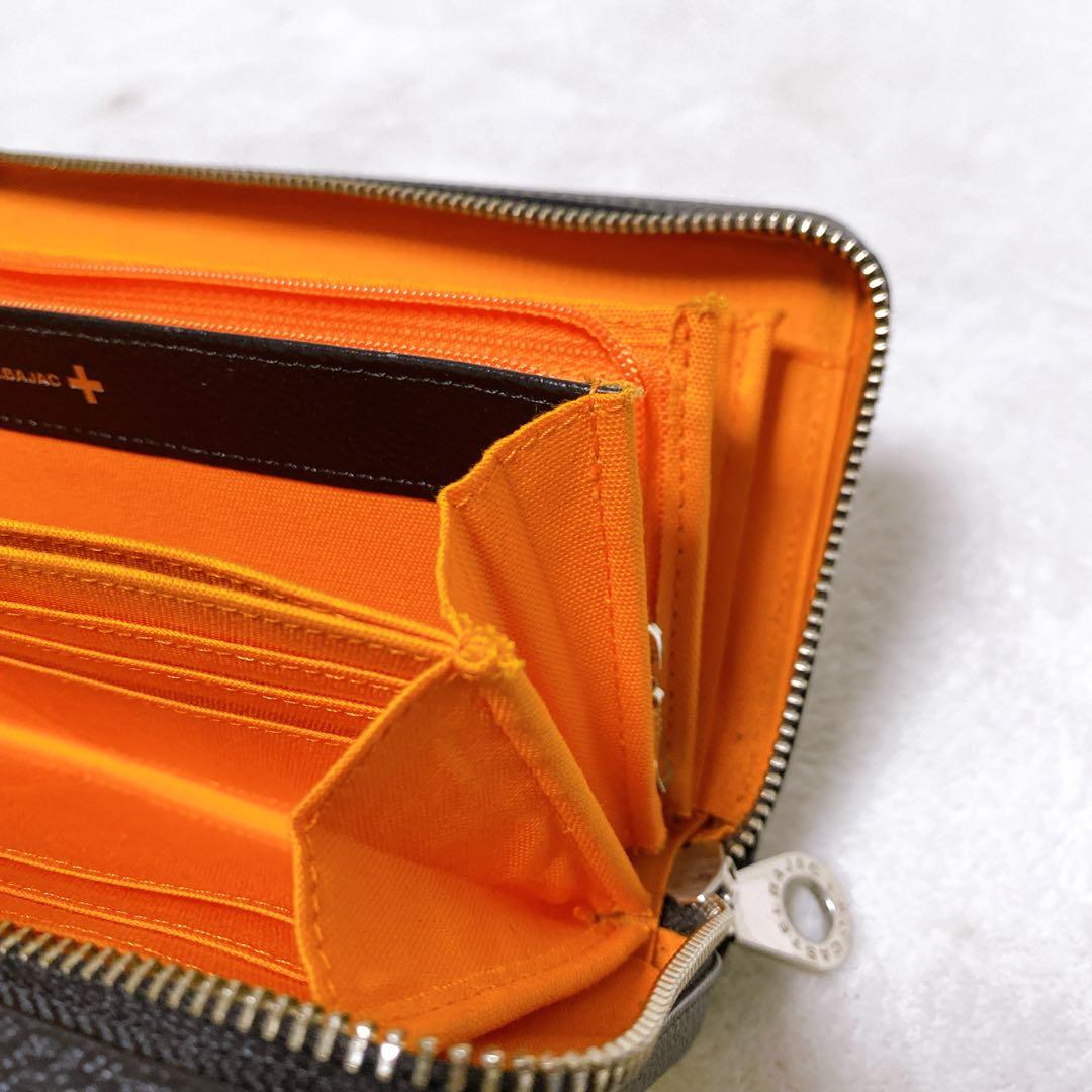 美品 カステルバジャック オーガナイザー 長財布 ラウンドジップ