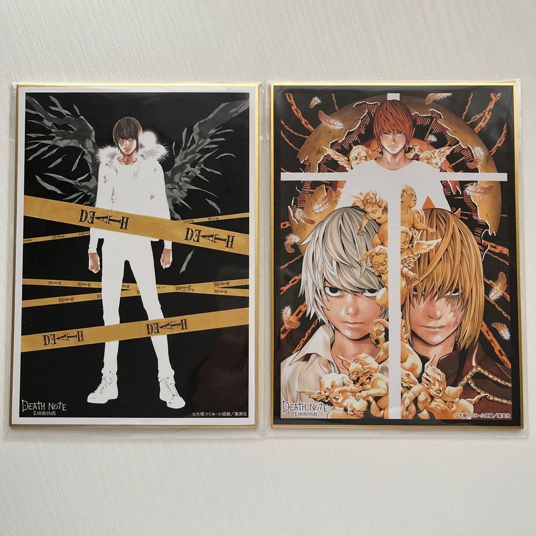 デスノート展 ミニ色紙 夜神月 ニア メロ - メルカリ
